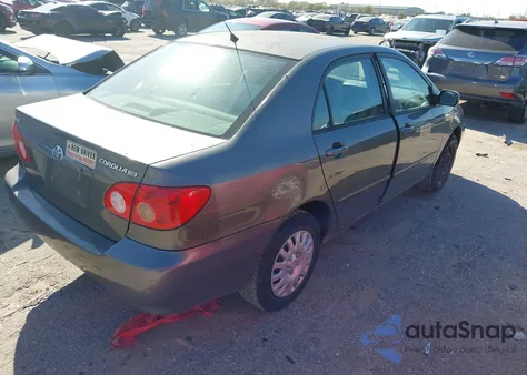 2006 Toyota Corolla Le из США, поврежденный, VIN 2T1BR32E56C686513